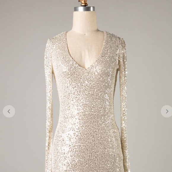 Gorgeous sequins dress - Picture 3 of 5